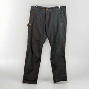 Fjallraven Sormland Tapered G-1000 Pants Men 34x28 Gray $150 Gorpcore